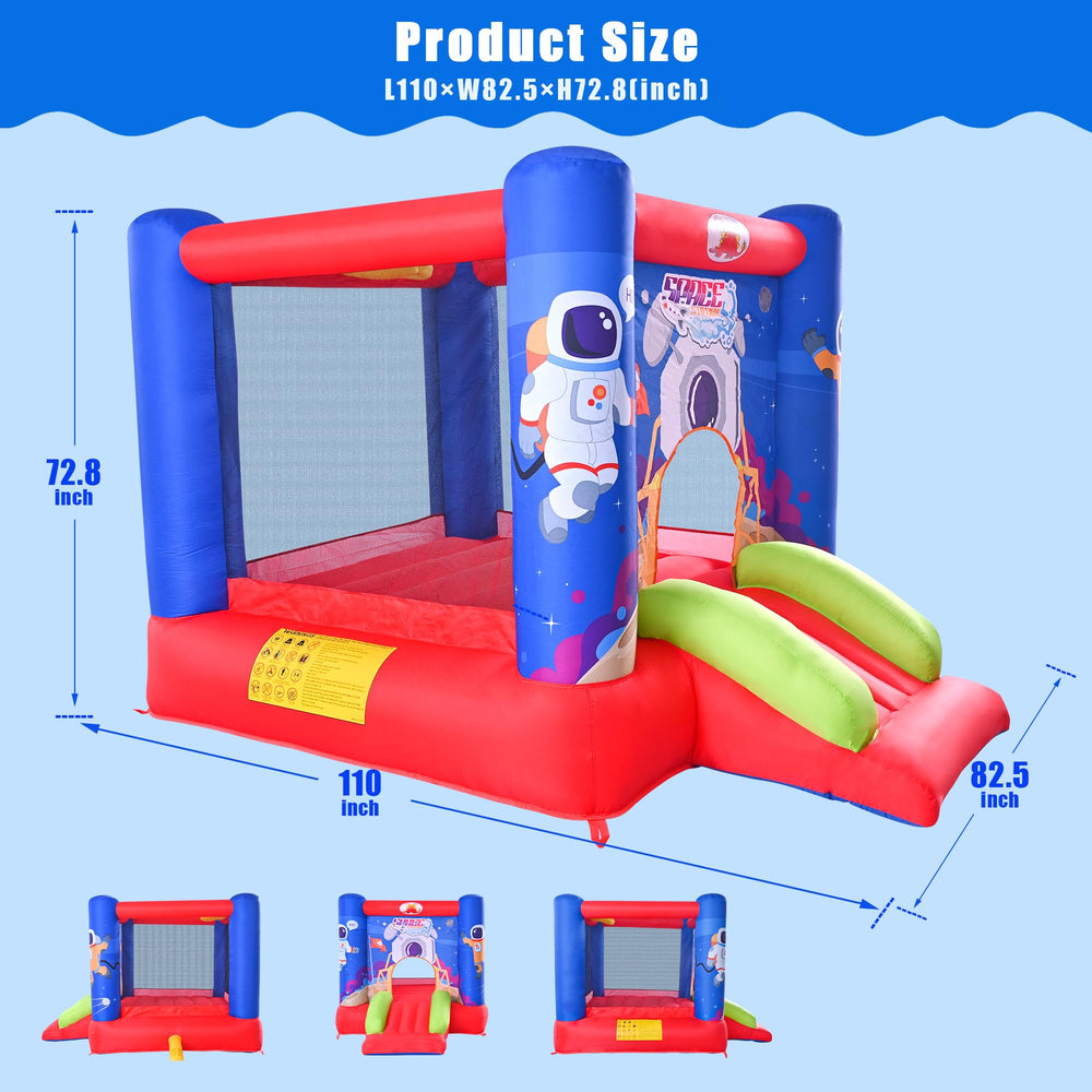 WellFUNTIME air pump and blower ensures fast, easy setup