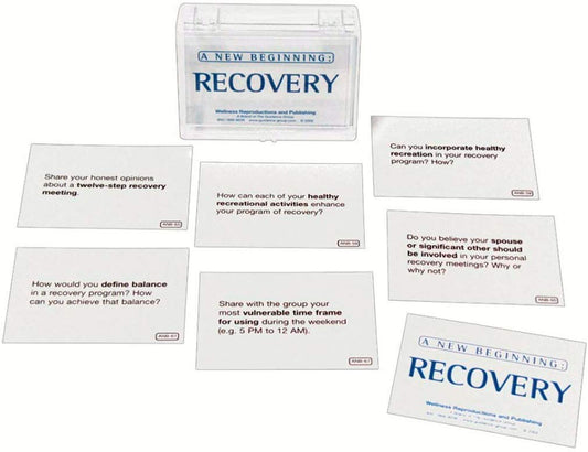Wellness Reproductions A New Beginning card deck for personal reflection and group discussion.