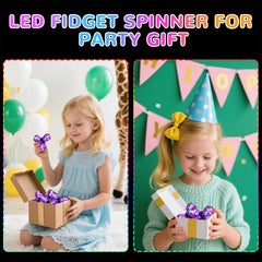 WELLVO LED Fidget Spinner gift-packaging presentation makes a thoughtful gift