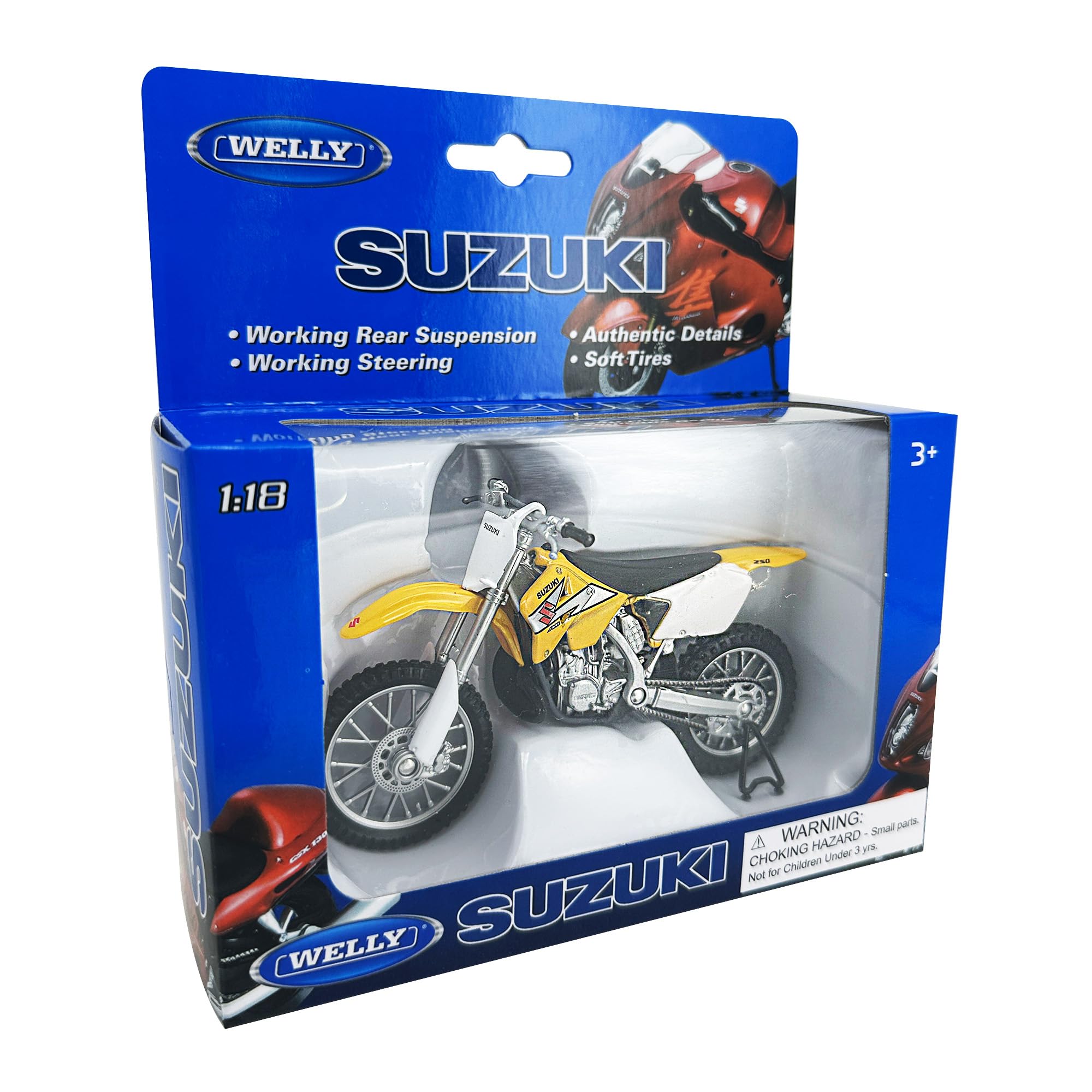 Welly RM250 officially licensed scale model for collectors
