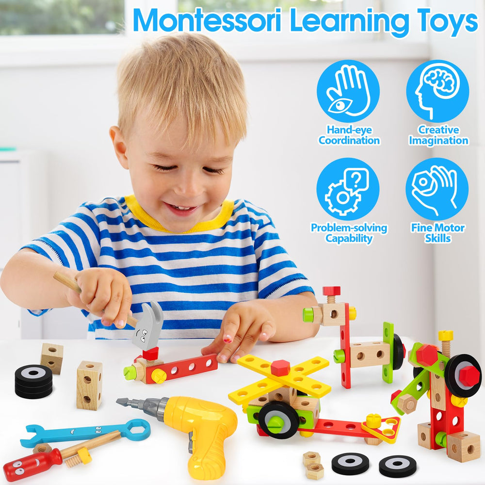 WEMEMORN vibrant building blocks encourage model-building adventures.