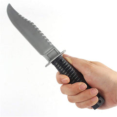 Wendy Mall plastic knife toy as theatre prop