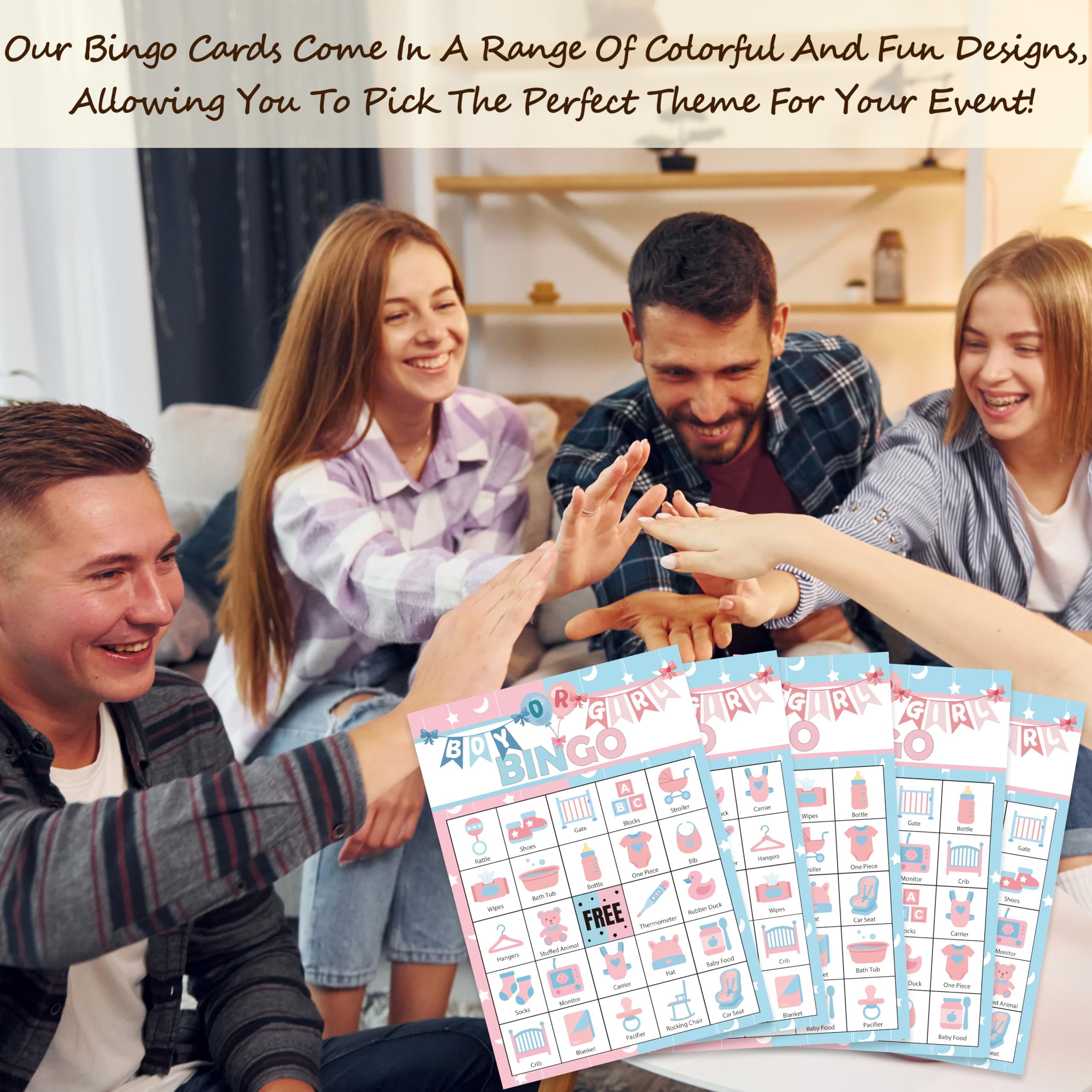 Wenhihsiy reusable bingo cards for ongoing event fun