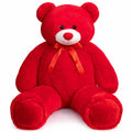 WENMOTDY giant teddy bear 4ft tan full view for comforting companionship