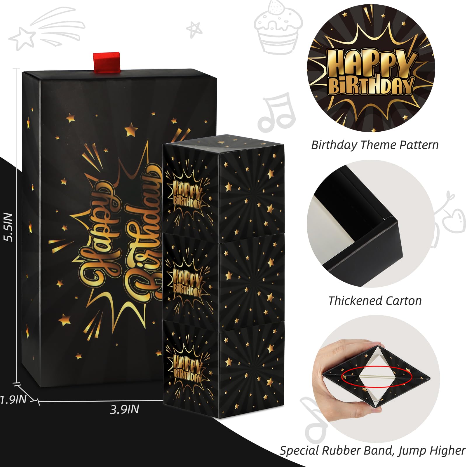WenmthG confetti burst detail adds festive flair