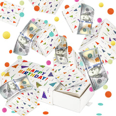 WenmthG Happy Birthday Surprise Box assembly shows sturdy setup for quick, reliable gifting.