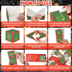 WenmthG thick cardboard construction ensures sturdy, durable gifting experiences.
