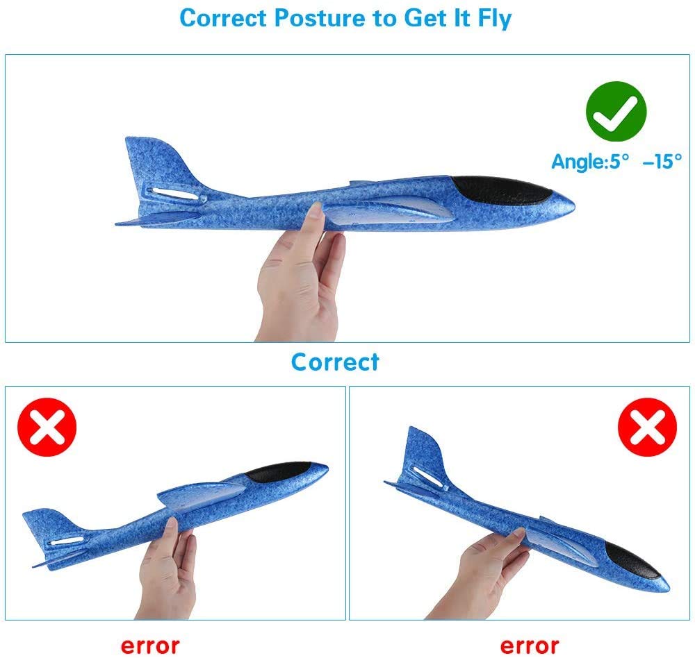 Wentoyce EPP material plane with lightweight, durable construction.