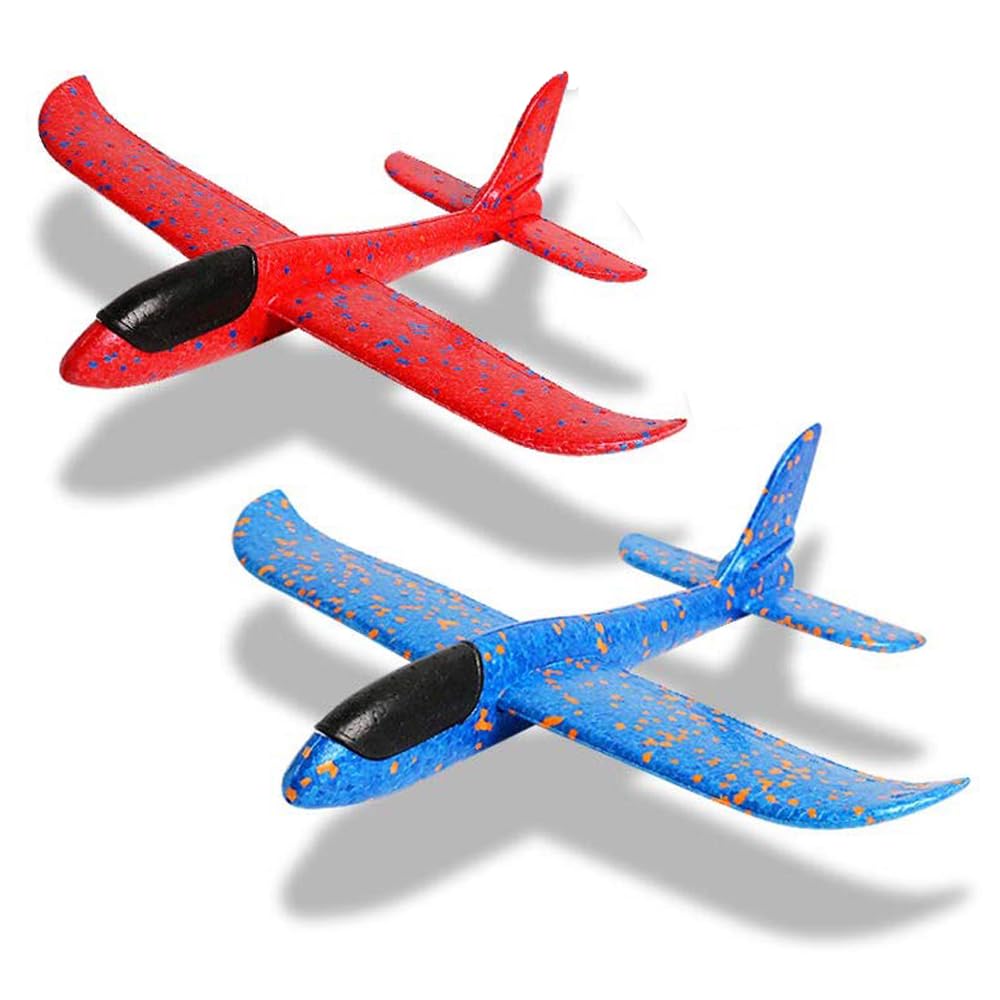 Wentoyce 2-pack foam airplane assembly for quick, hands-on fun.