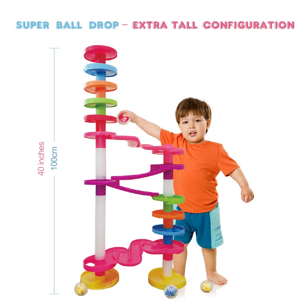 WEofferwhatYOUwant Ball Drop double bridges demonstrate cross-tower paths