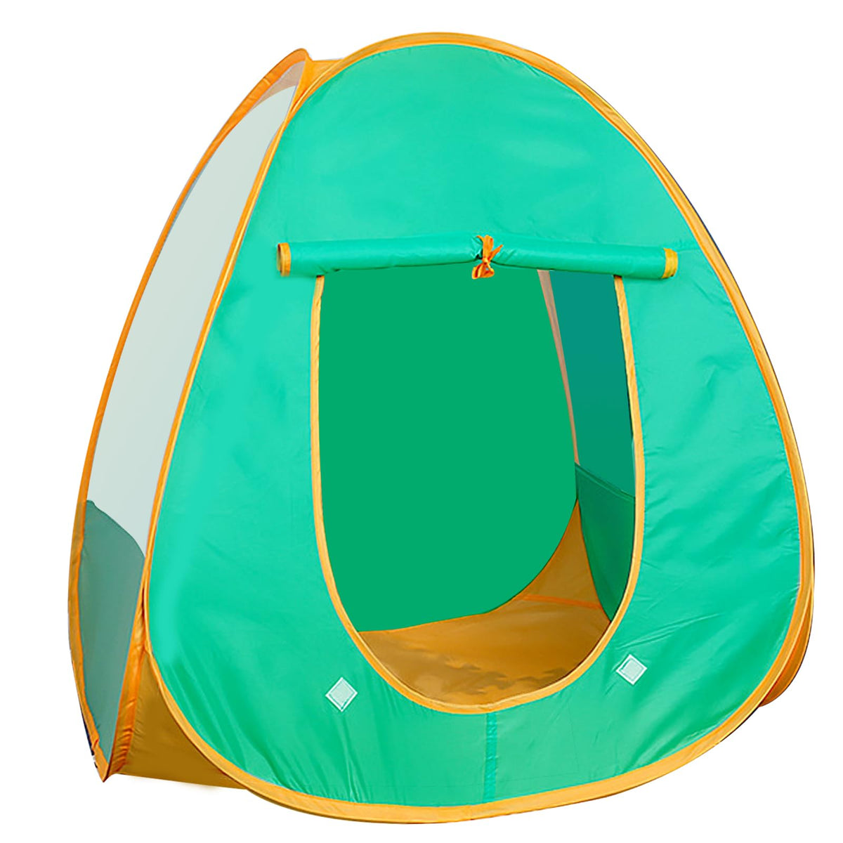 WEOKLL Kids Pop Up Play Tent opened full size for active indoor play for 2-3 kids