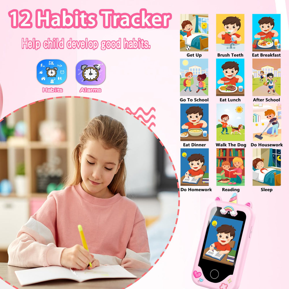 WEOLULI kids smart phone drawing feature enabling creativity.