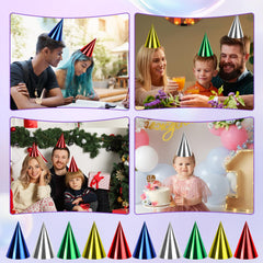 WEOXPR blue birthday hat adds colorful kid-friendly fun