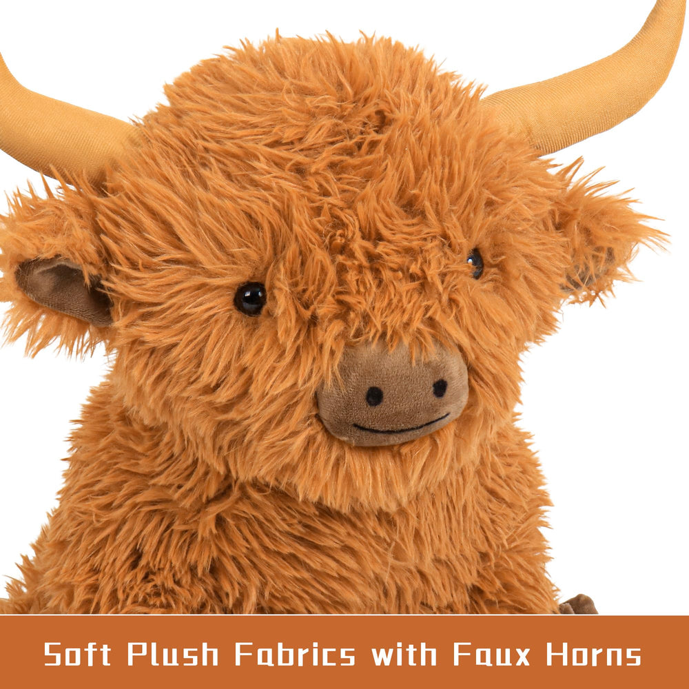 Wepop Highland Cow plush ready for gifting and decor