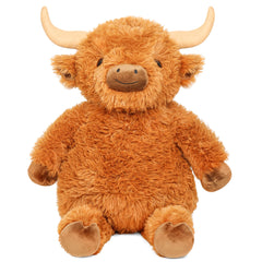 Wepop vacuum-packaged giant cow plush ships compact for easy gifting