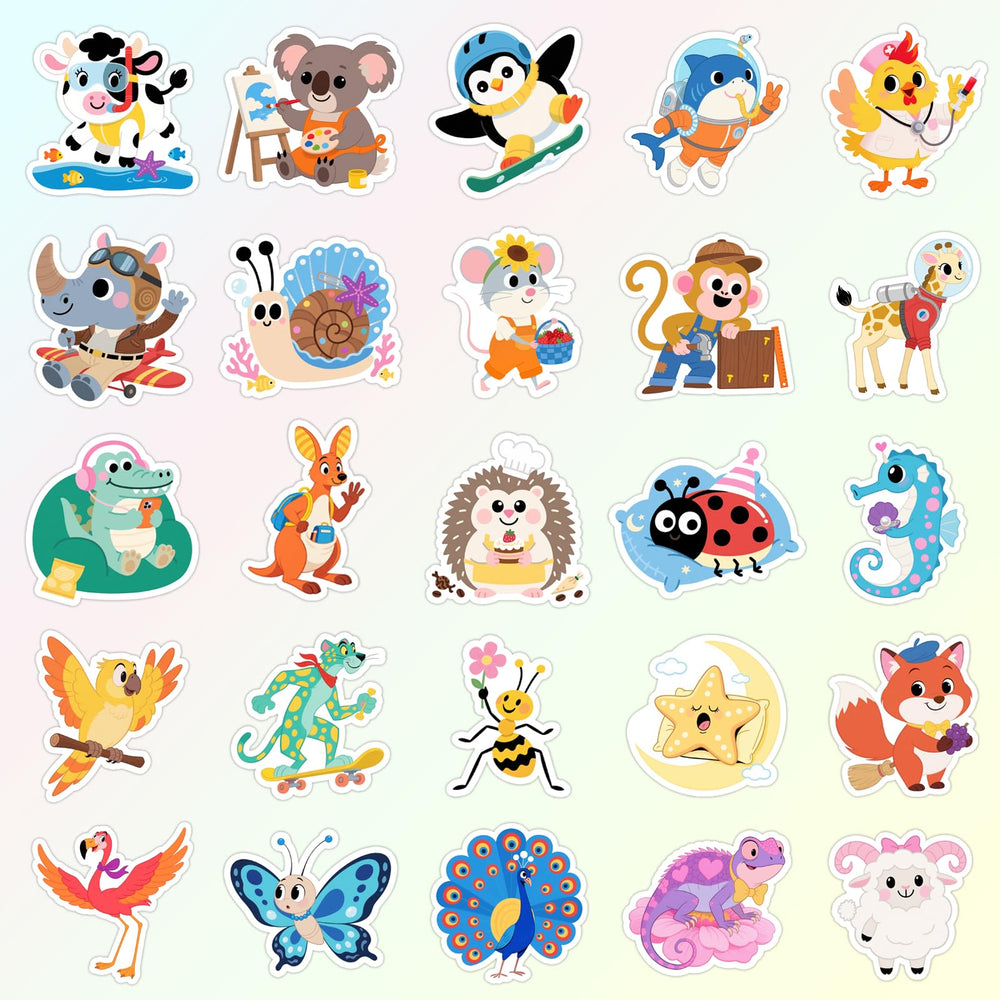 Wercokt animal stickers for notebooks to spark creativity and organization.