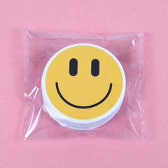 Luggage decoration that’s safe for kids and easy to wipe clean.