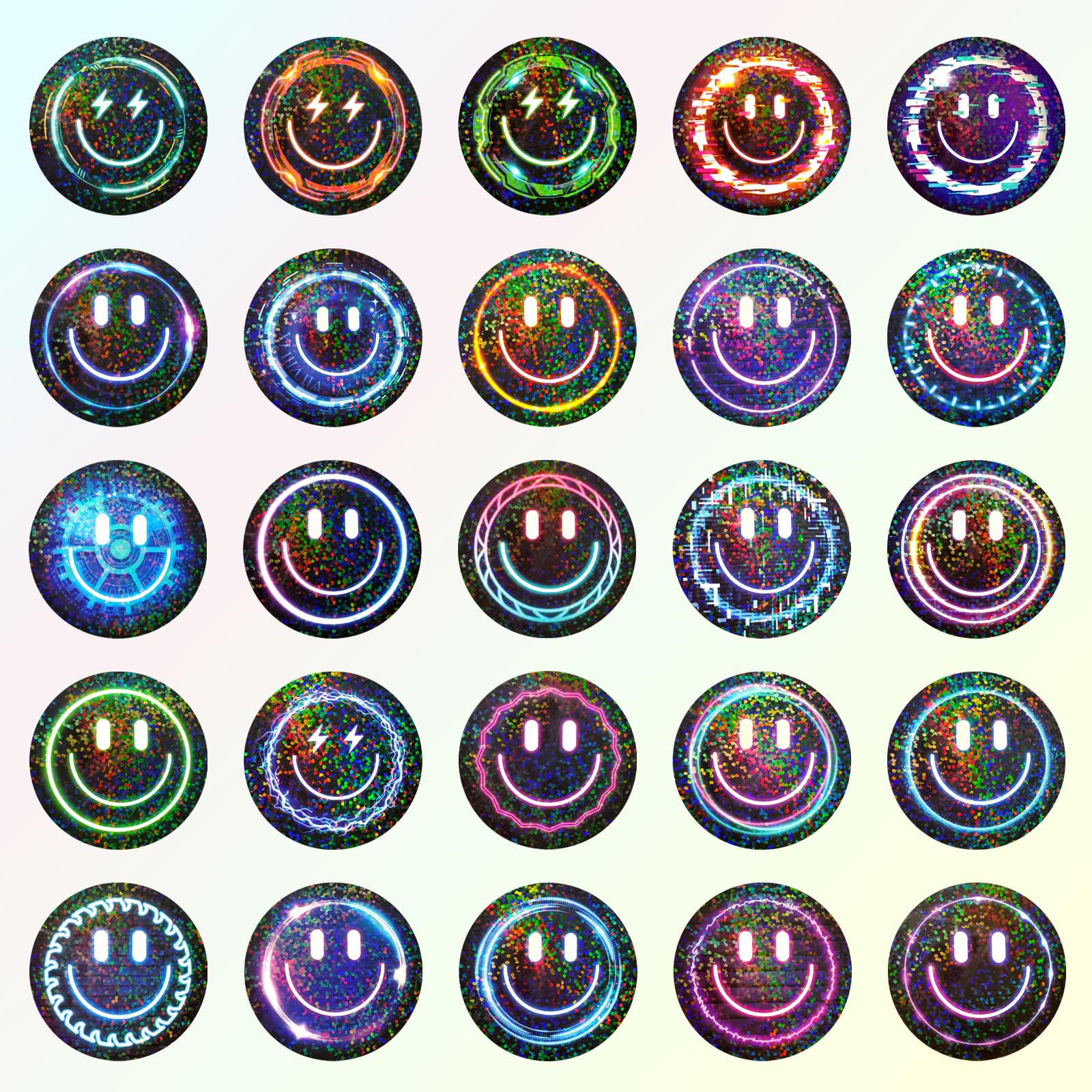 Wercokt notebook stickers neon decor for creative journaling.