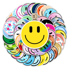 Wercokt smiling stickers pack front showing 50 playful faces for rewards and decoration.