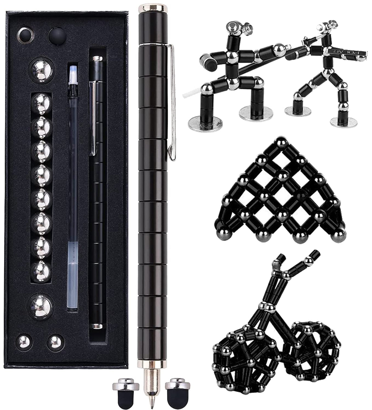 Wercow fidget pen deformable writing in action supports creativity and focused study.