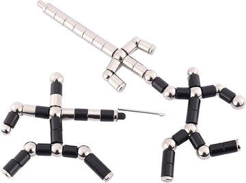 Close-up of Wercow Fidget Pen detailing parts for creative shaping.