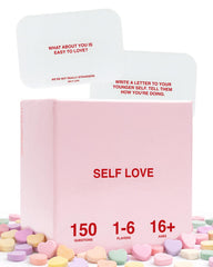 WE'RE NOT REALLY STRANGERS Self-Love Edition players selecting levels deepen connections.