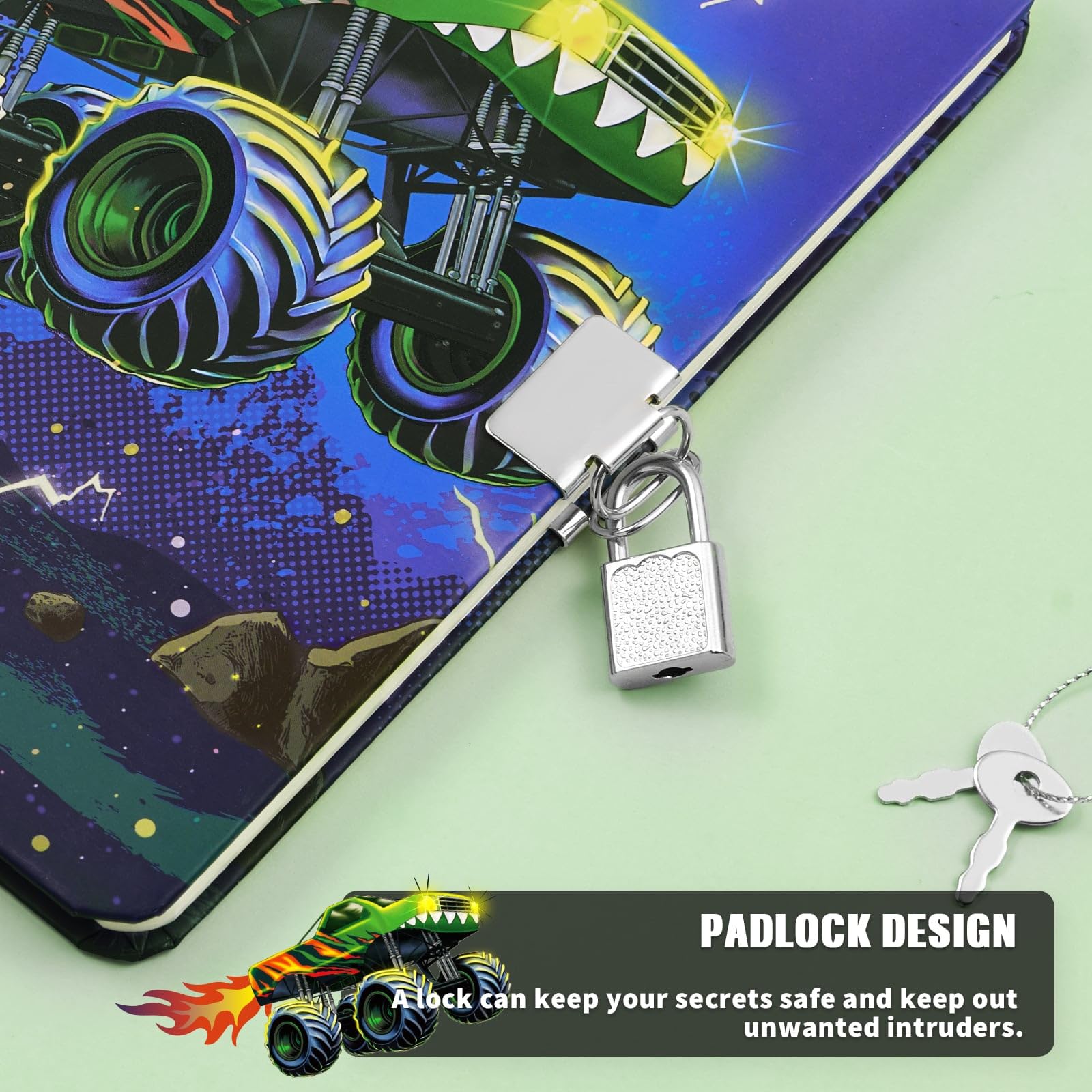 WERNNSAI A5 travel notebook fits backpacks with light weight