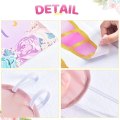 WERNNSAI birthday game kit for unicorn themed party