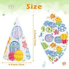 WERNNSAI birthday hats cake design adds colorful charm to kid-friendly parties.