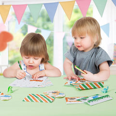 WERNNSAI dinosaur envelopes with three patterns for invitations