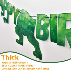 WERNNSAI adjustable-spacing banner to fit various party spaces.