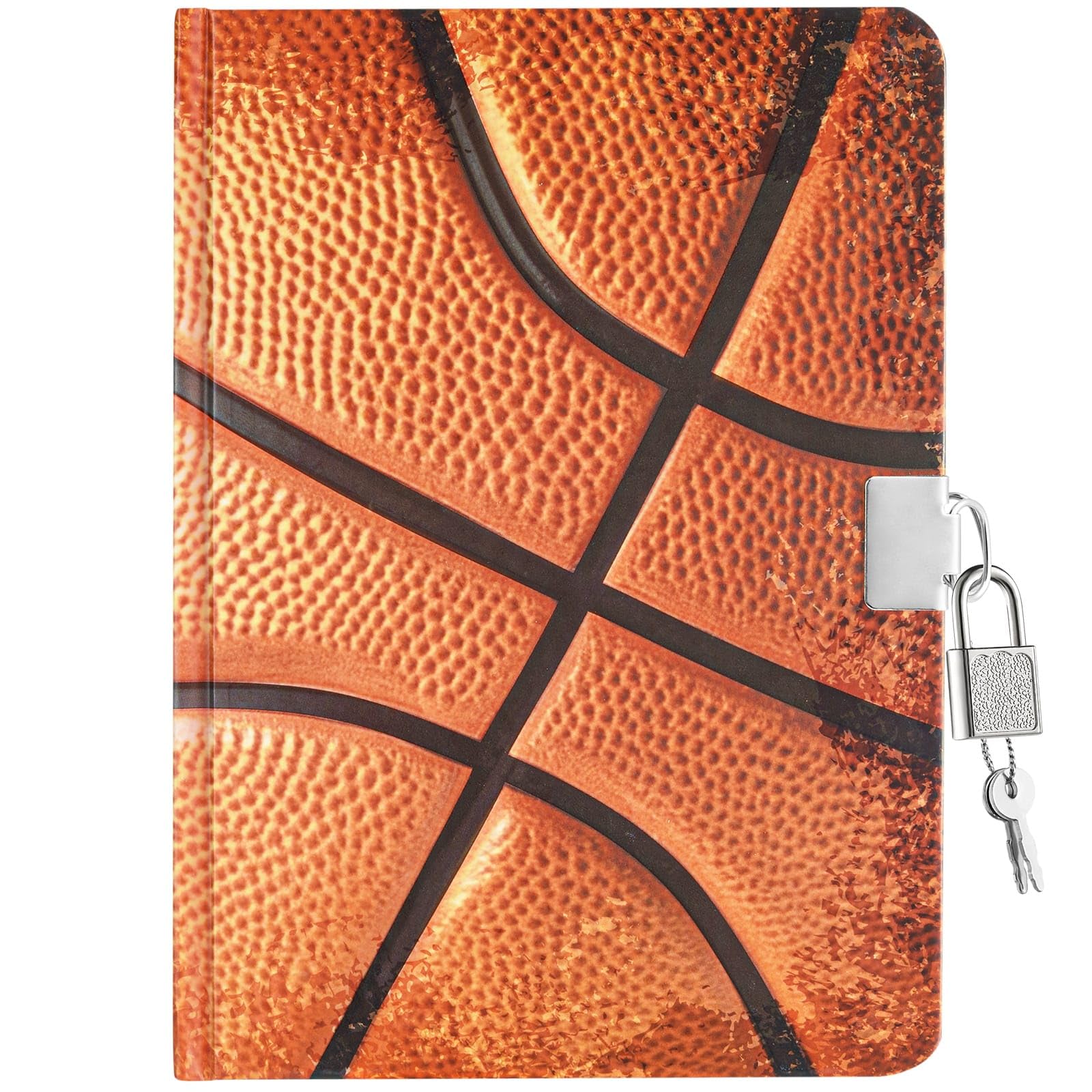WERNNSAI luminous basketball diary cover glows for nighttime use.