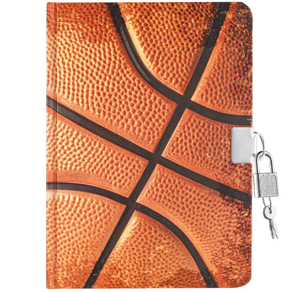 WERNNSAI luminous basketball diary cover glows for nighttime use.