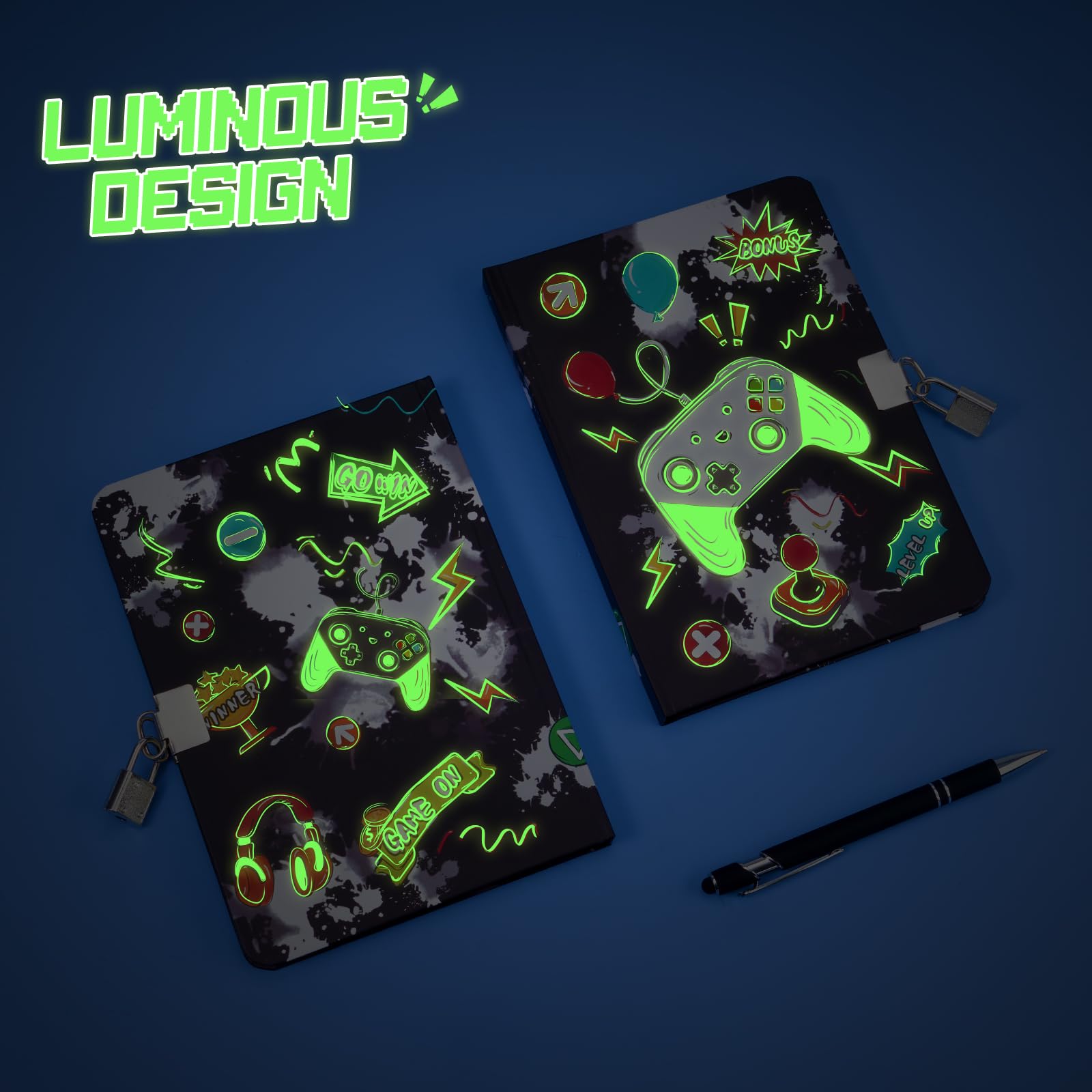 WERNNSAI diary hardcover provides durable protection for daily use.