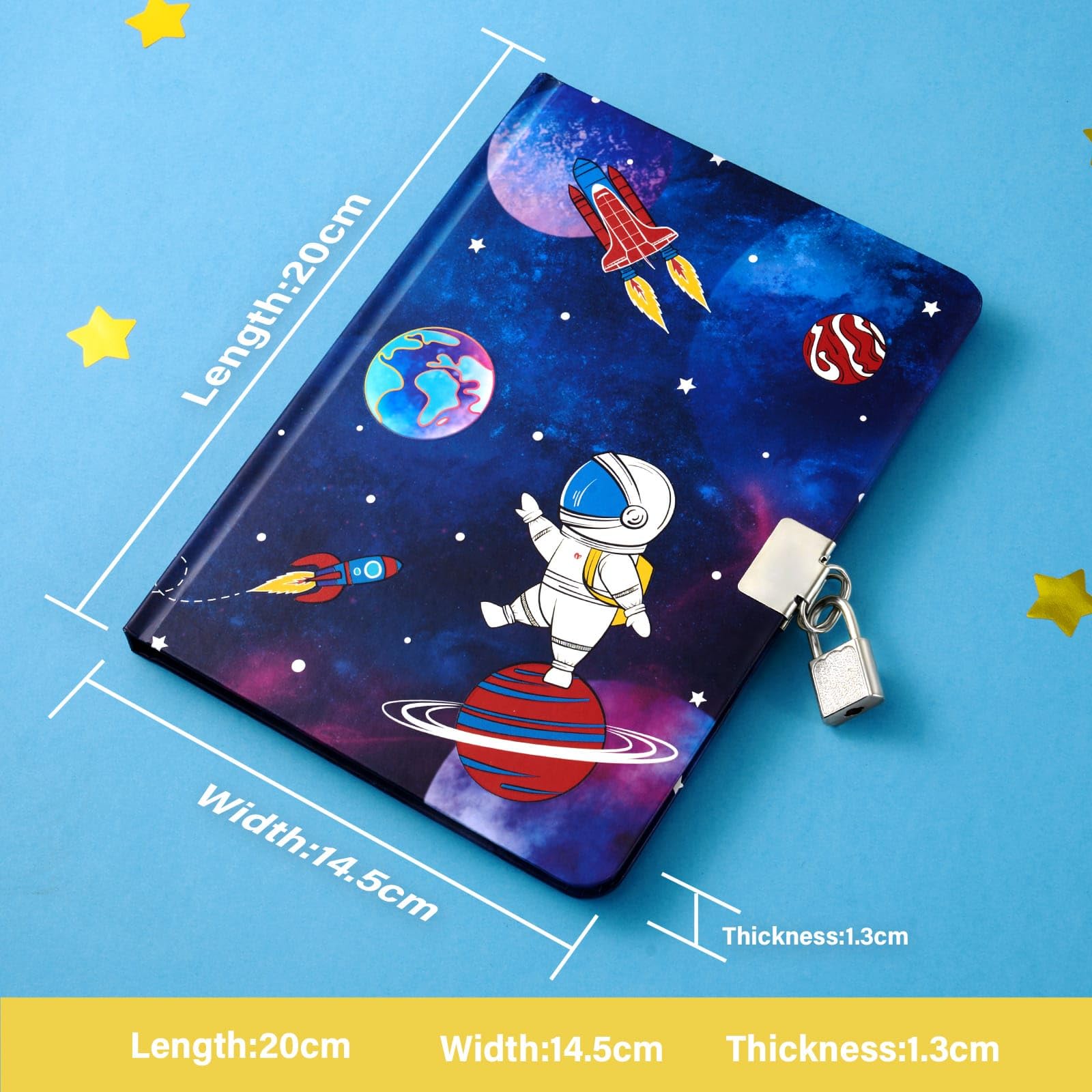 WERNNSAI luminous space diary gift-ready packaging makes a thoughtful surprise.