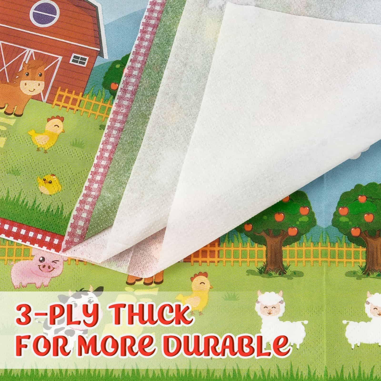 WERNNSAI gift-ready packaging for farm-themed napkins and events