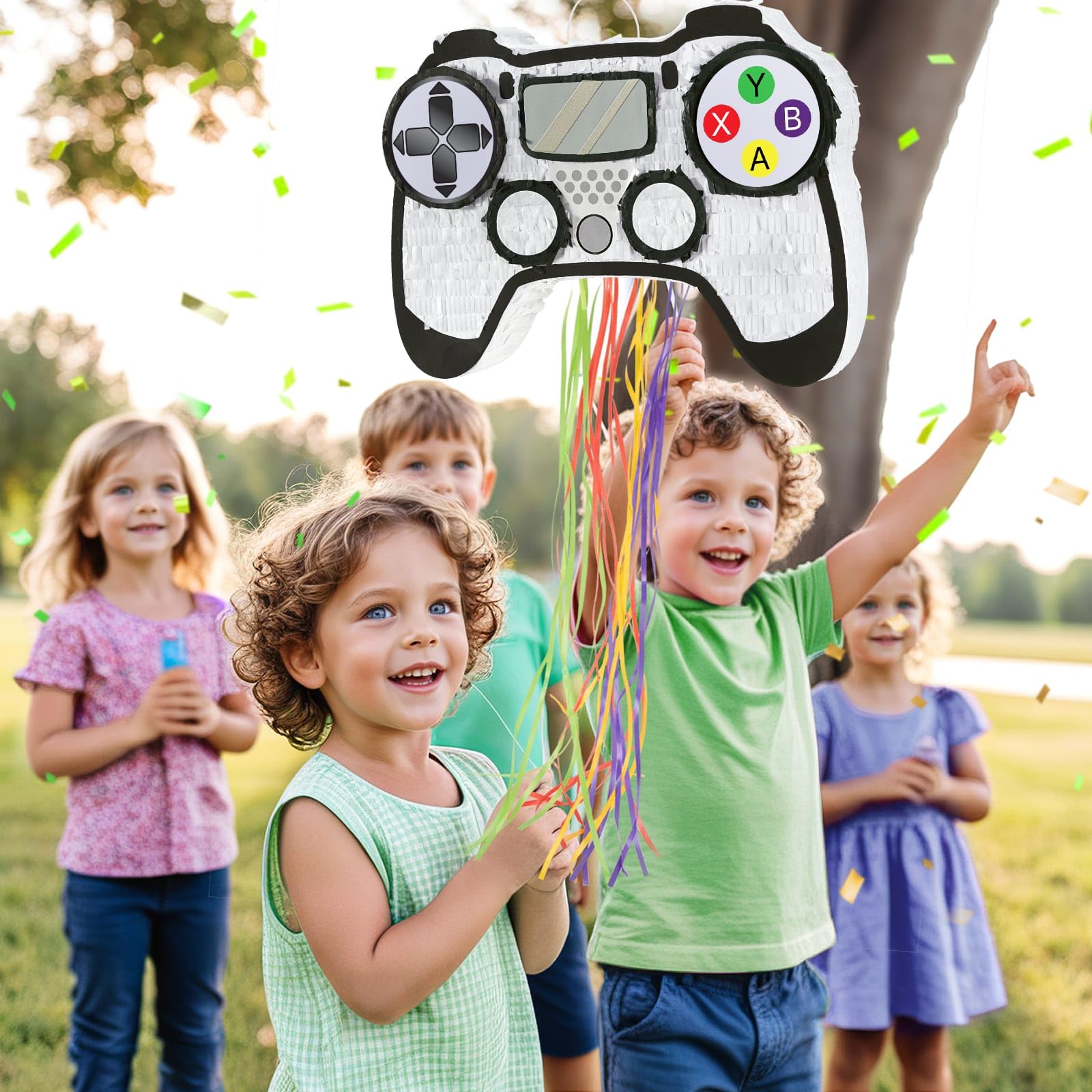 WERNNSAI video game pinata creates a memorable gaming-themed centerpiece.