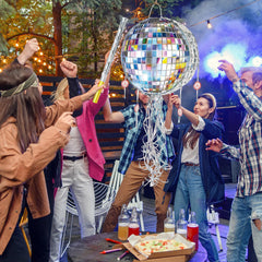 WERNNSAI pinata suits disco vintage or birthday party themes