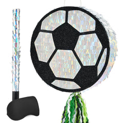 WERNNSAI soccer ball pinata front view for vibrant party decor