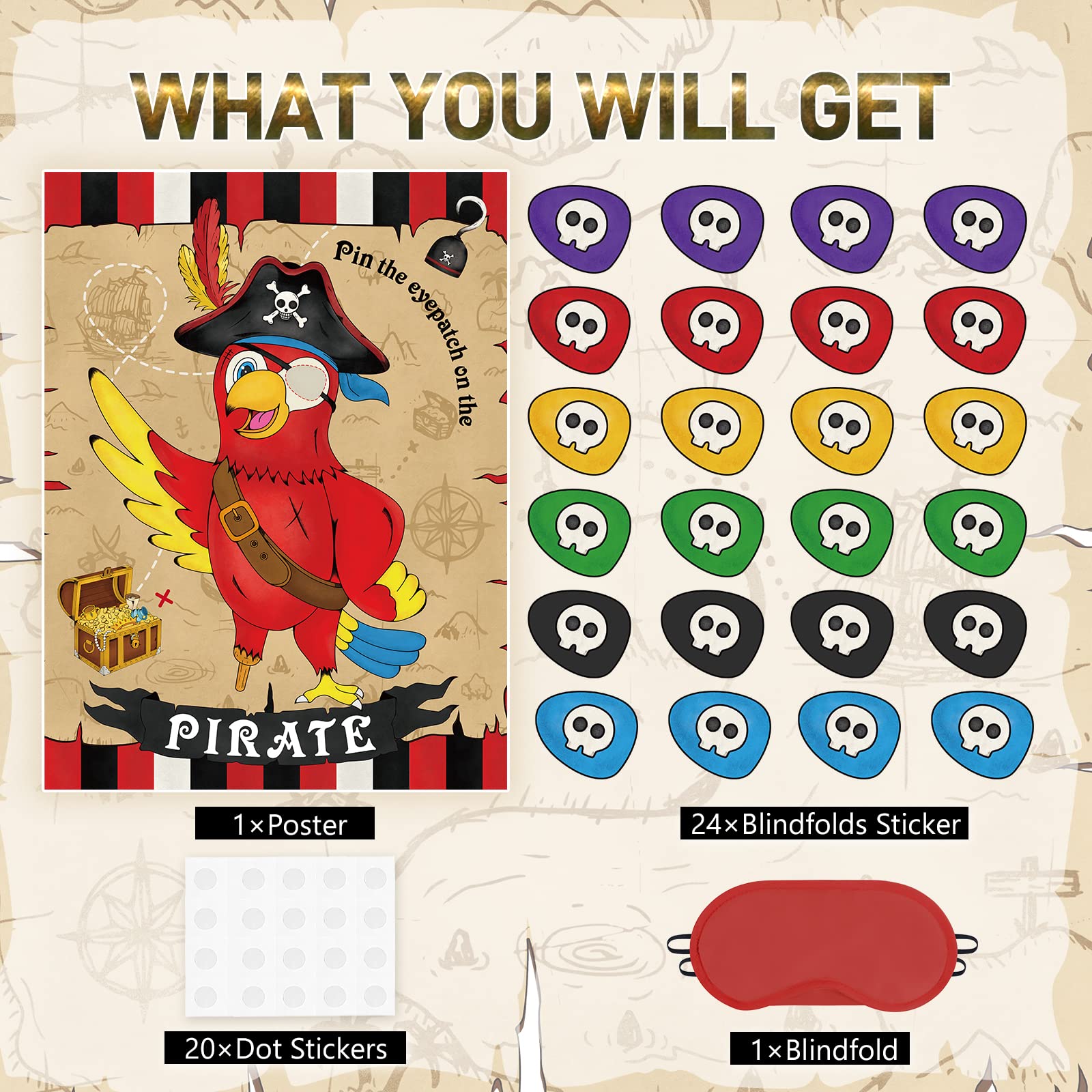 WERNNSAI soft blindfold for comfortable, kid-friendly gameplay.