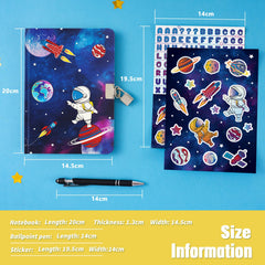 WERNNSAI travel-friendly diary for boys in backpacks and on-the-go notes