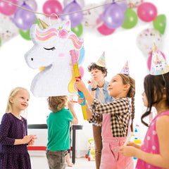 WERNNSAI Unicorn Piñata decor display doubles as a playful room accent