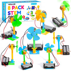 WESAYEE bulk STEM kit eight-fan assembly for hands-on engineering practice