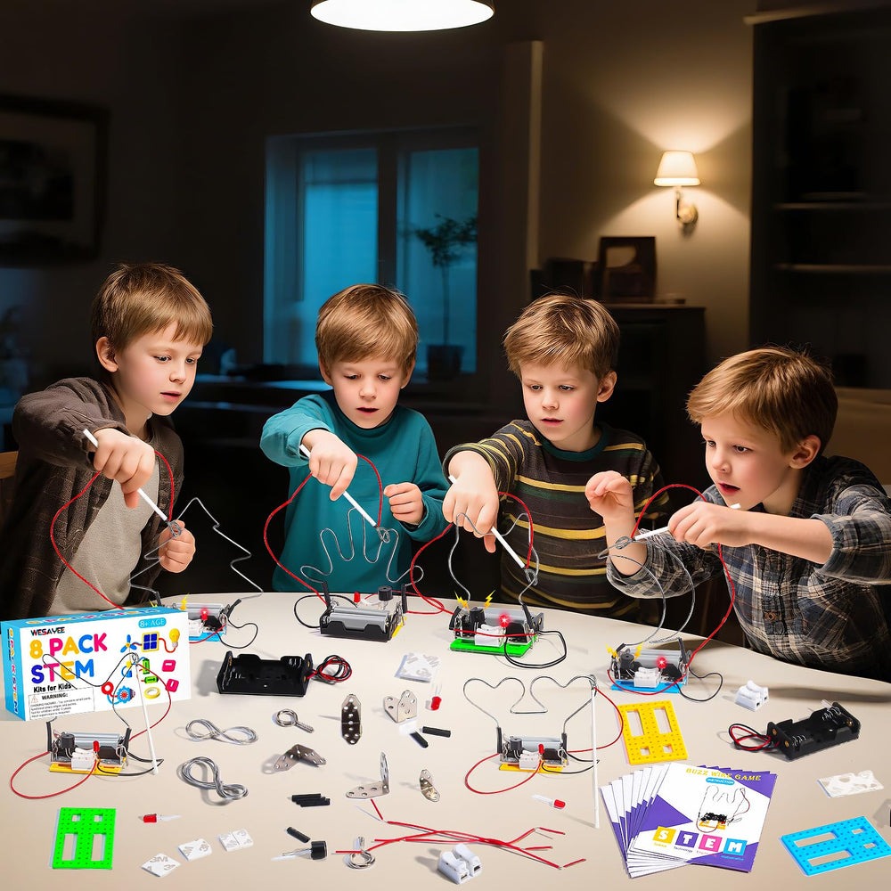 WESAYEE conductive wires ideas inspire experiments in simple circuits and learning games