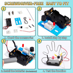 WESAYEE safe non-toxic builds reassure parents while kids explore engineering basics
