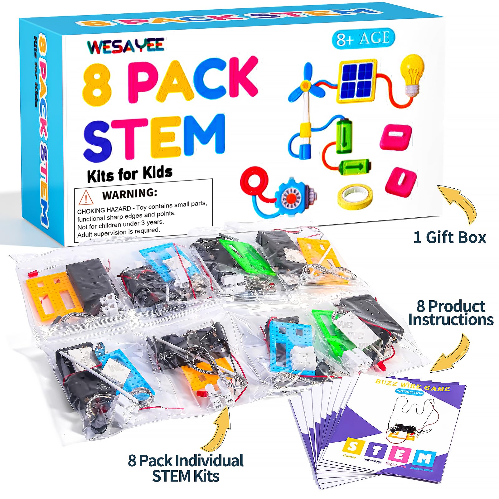 WESAYEE tool-free assembly focus shows quick setup and frustration-free skill building
