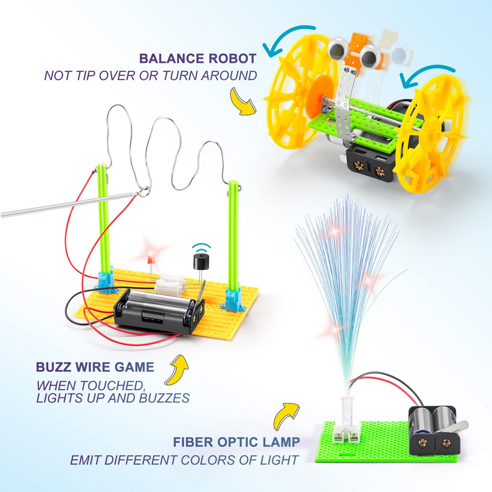 WESAYEE fiber-lamp: simple circuits illuminate science learning.