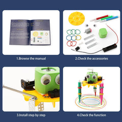 Wesayee STEM box packaging makes a gift-ready kit for curious learners