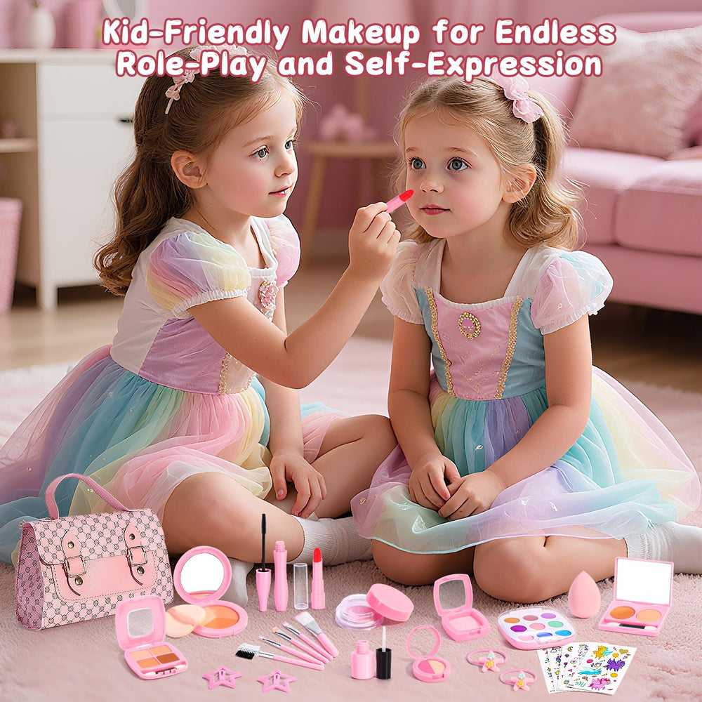 WESAYEE hair ties kit keeps outfits neat during playtime.