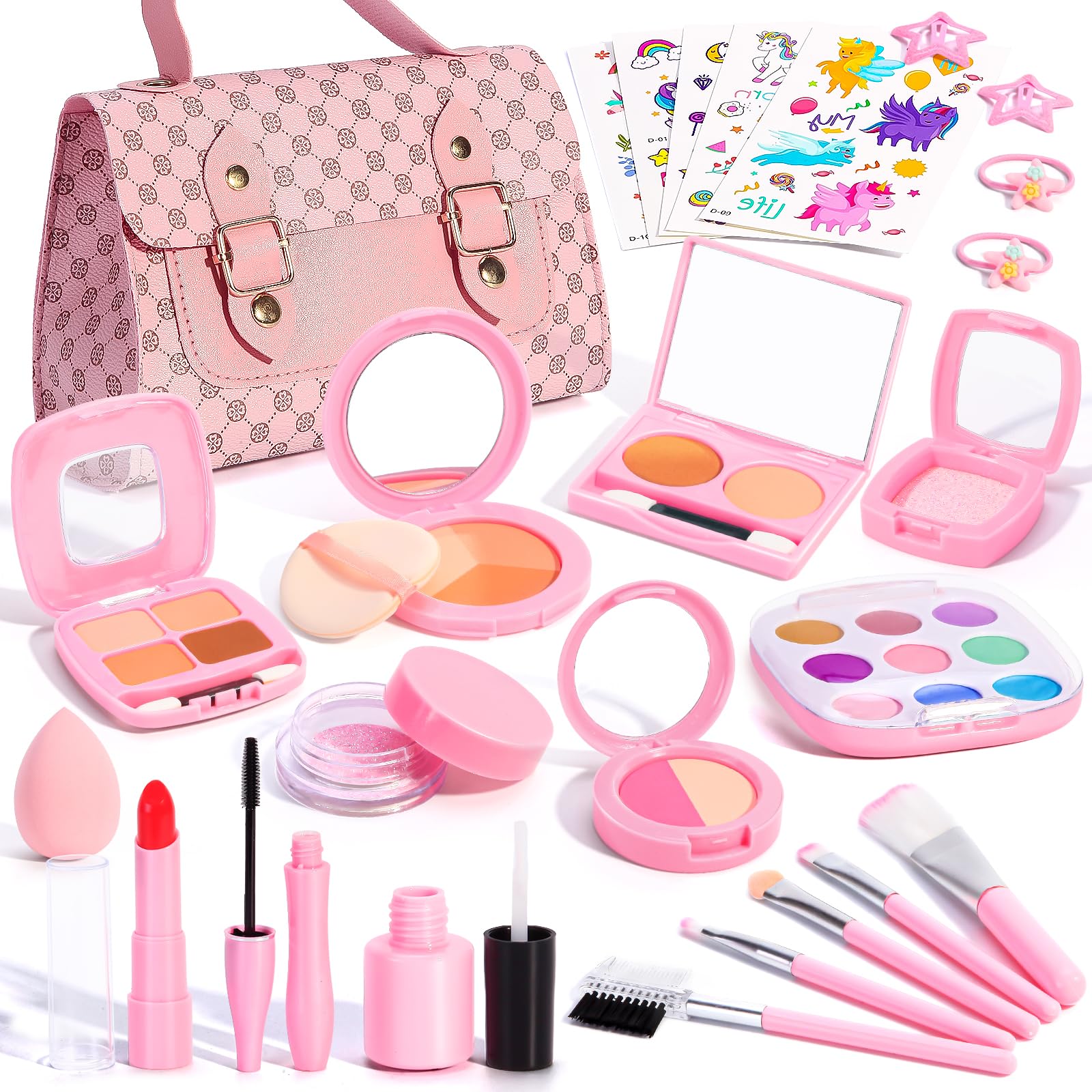 WESAYEE toddlers makeup compact palette for imaginative play and tidy storage.
